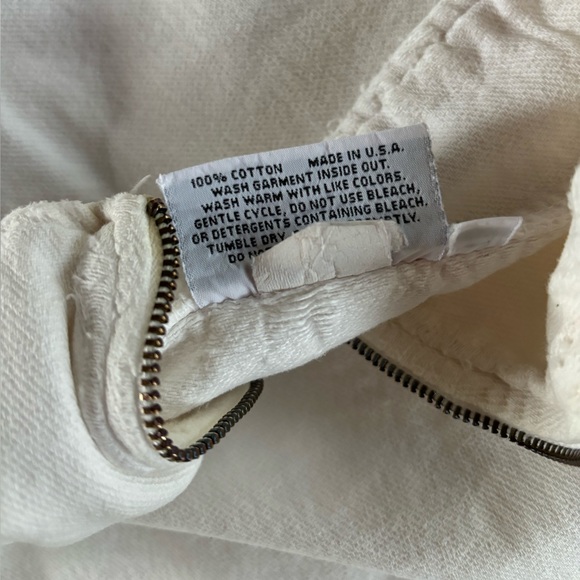 Vintage Distressed Cotton 1/4 Zip Pullover - Picture 7 of 14